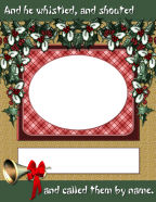 easy quick christmas poem and story to scrapbook